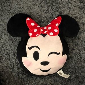 minnie mouse emoji pillow